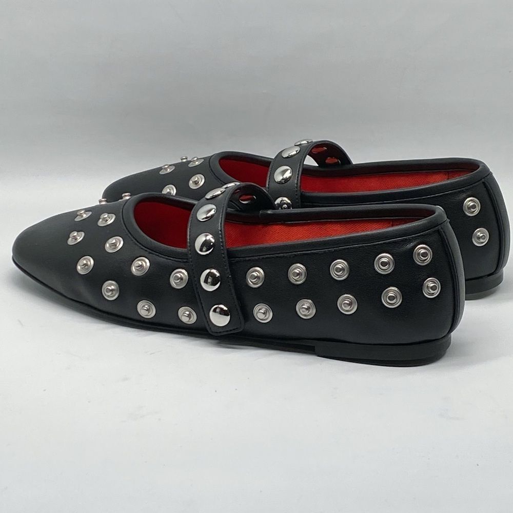 Stella McCartney Ryder Studded Ballet Flats size 37.5 - Picture 7 of 13